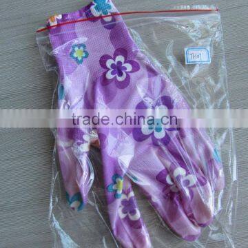 [Gold Supplier] HOT! PU Coated Garden Safety Working Gloves