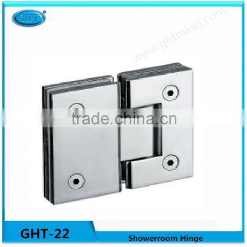 Heavy duty hydraulic stainlsss steel two side adjustable glass shower door pivot hinges