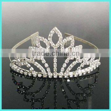 13cm wholesale new fashion bright color frozen princess crown