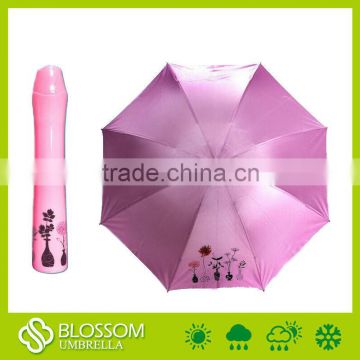 Flower safe manual open cheap promotion outdoor bottle cap shape umbrella