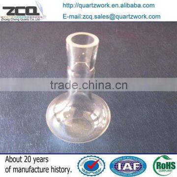 Polishing Kinds Shape Quartz Glass Lab Furnace With Glass Stopper photo-5