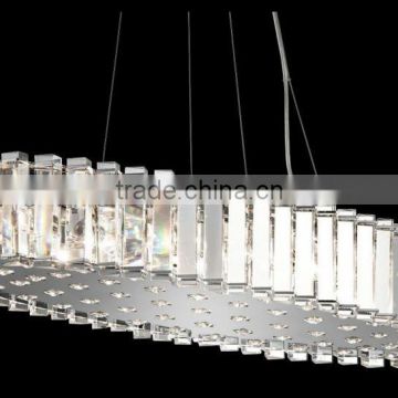 Crystal Skye 8-Light Oval Pendent lamp