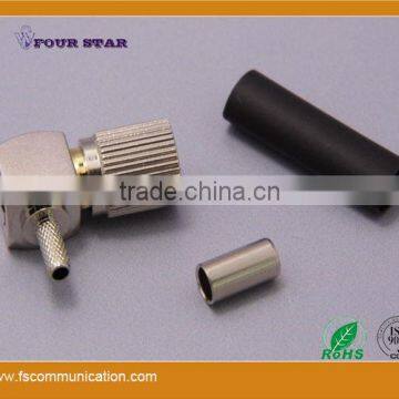 1.6/5.6 Male Right Angle Crimp Connector For BT3002 Cable photo-6