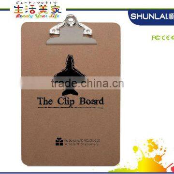 a5 size mdf wooden clipboard for butterful clips