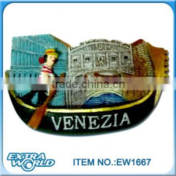 Italy Venezia polyresin home decorative magnets