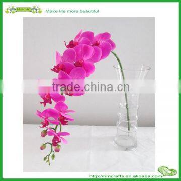 Plastic Orchid Wedding Artificial Flower For Wedding And Wall Decoration