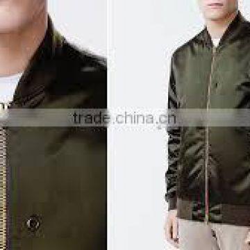 Custom Satin Bomber Jacket