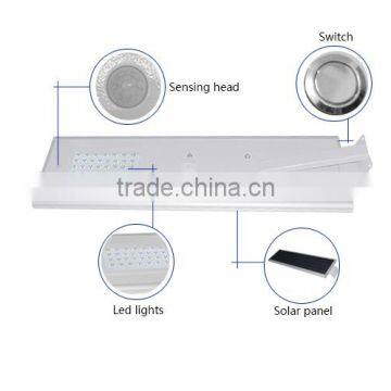 30w Solar Led Street Light All in One, Stand Alone Solar Lamp photo-3