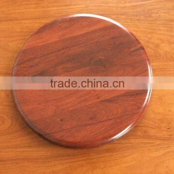 Round stool panel, small seat top, Werzalit board