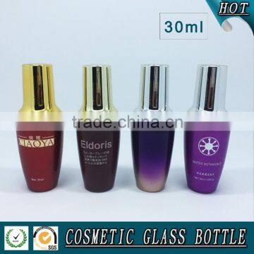Cosmetic packaging 30ml glass serum bottle