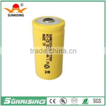 1.2v ni-cd sc 1900mah rechargeable battery