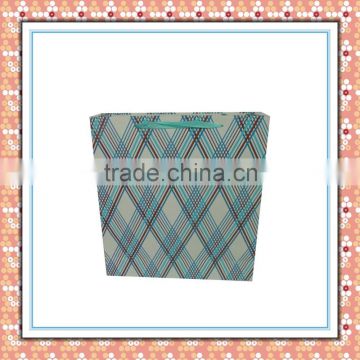 Factory striped paper bags wholesale