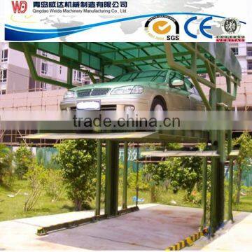 Double deck car parking lift