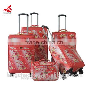 Colorful Flower Luggage 6 Models Luggage Sets