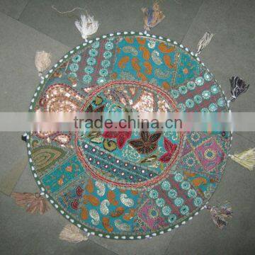 Vintage Banjara Gypsy Bohemian Floor Cushions Meditation Seat Yoga Cushion~At highly discounted Prices from INDIA