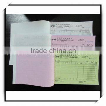 3ply carbonless paper invoice book printing