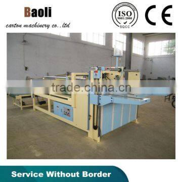 semi automatic carton glue machine box gluer