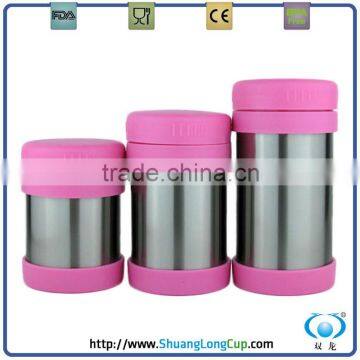 Fashion thermos stainless steel food jar for children