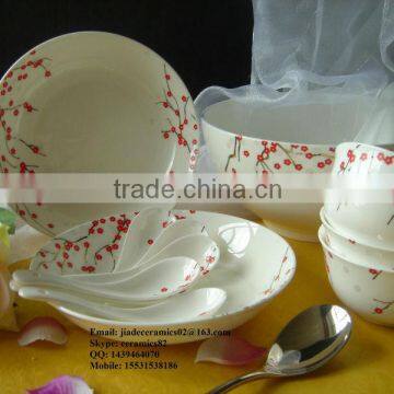 export banquet simple design Canton Fair Ameican shinning silver gold embossed pottery porcelain melamine