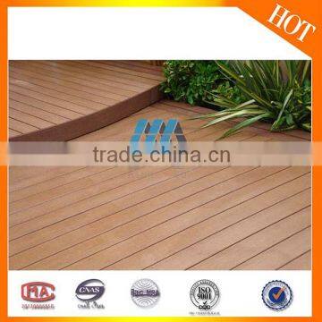 Sanding Surface Treatment Engineered Wpc decking floor