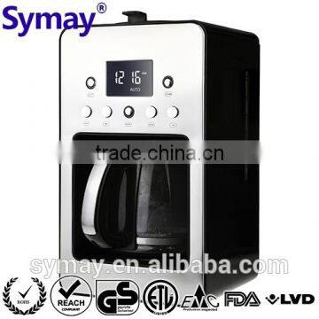 Programmable Coffee Machine with 12 Cups 1.8L Capacity 1000W Power