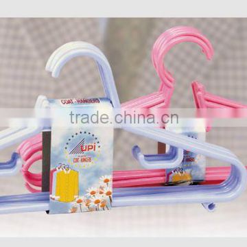 plastic hanger for clothes,coat and pants,5pcs/set