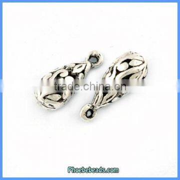 Wholesale Custom Trend Antique Necklace Pendant Drop Shape Jewelry Parts PB-P6201