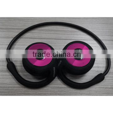 2014 best selling High quality light sports wireless headphone earphone mp3 player decoration