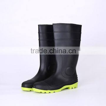 Classic Safety PVC Rain Boots With Steel Toe, Industrial Safety Boots