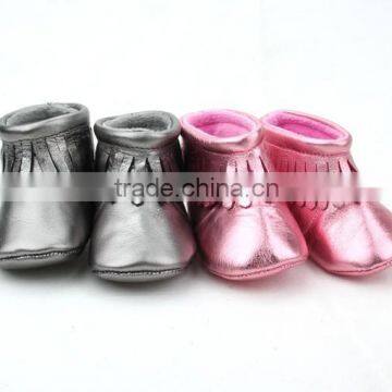 New Arrival Branded Baby Fancy Silver Shoes photo-6