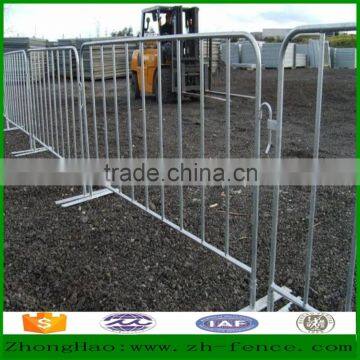 Factory direct sale low price Galvanized crowd control fence/mobile temporary fence