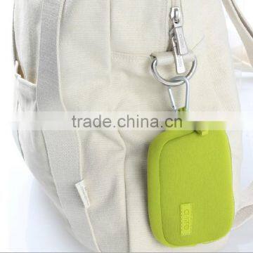 Outdoor Sports Neoprene Digital Camera Bag with carabiner