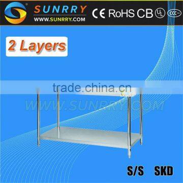 Stainless Steel Work Table Drawers/Stainless Steel Corner Work Table/Stainless Steel Base Dining Table (SY-WT618 SUNRRY)