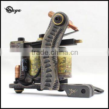 High Quality New Engraved Letter Pure Copper Original Tattoo Machines