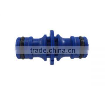 2 Way 1/2" Male Garden Hose Connector Quick Fix Coupler photo-3