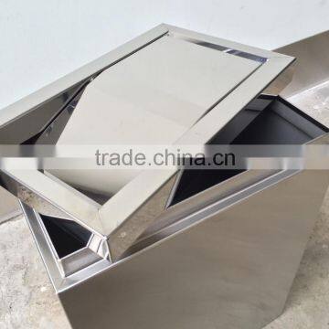 Stainless Steel Eco Friendly Kitchen Pop Up Bulk Trash Can photo-6