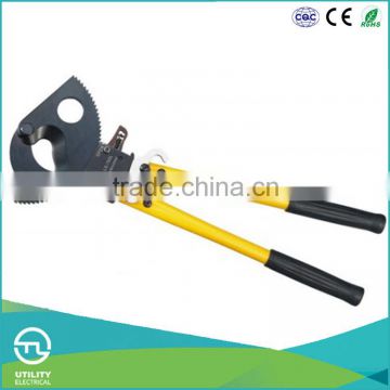 UTL Made In China 500mm2 max. Cutting Range Ratchet Cable Cutter , Insulated Pliers