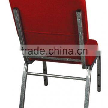 Upholstered Stackable Steel Fabric Conference Church Chair on Sale photo-6