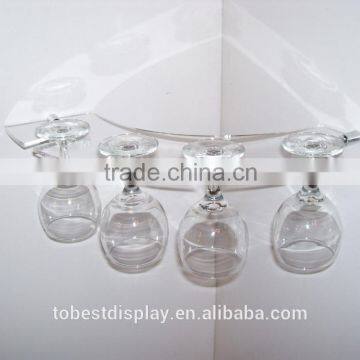 innovative corner clear acrylic wine glass holder manufacturer