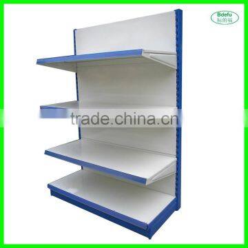 High quality goods display shelving for supermarket