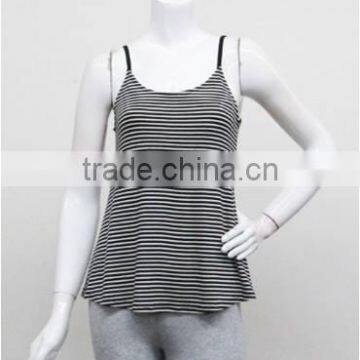 2016 latest new design women spaghetti strap tank top vest latest model tops