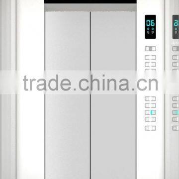 Commercial/hotel/passenger Elevator for 6 Person With Golden Cabin Wall photo-4