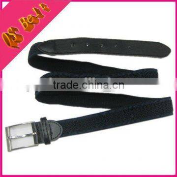 fashion men weaved webbing belts