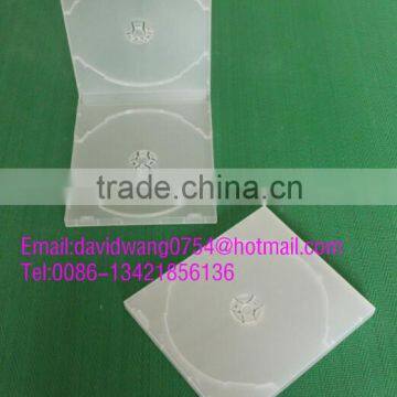 pp cd Case Clear Single or Double With Clear Film