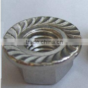hex flange nut zinc plated