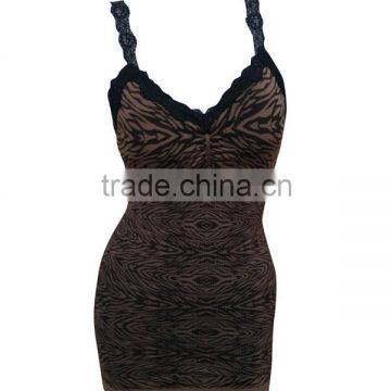 Seamless Tank Tops Hip Hugging Upper Garment Sexy Lady Arabesquitic Tank Tops