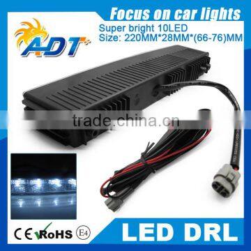 Car 10 LED DRL Daytime Running Light Driving best light Fog Light Lamp