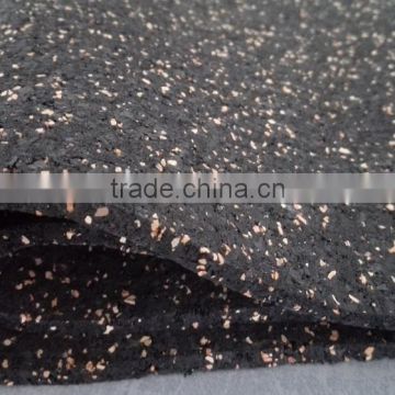 3mm thick thermal and sound insulation rubber cork underlay