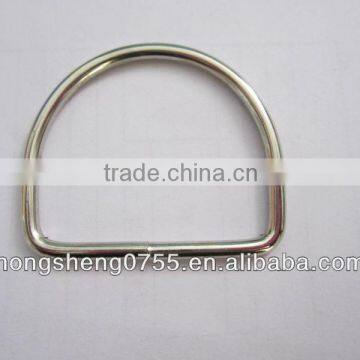 d ring for bag strap/decorative handbag buckle