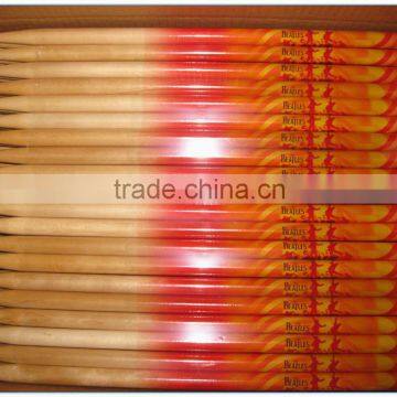 2015 OEM Chinese Factory Hot Sale 5b wooden birch drum stick colorful drumstick